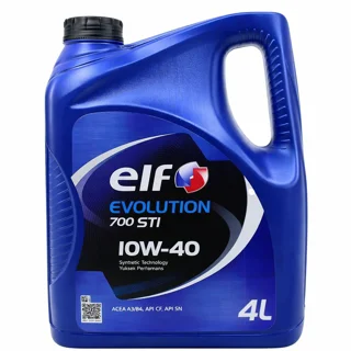 روغن موتور الف Evolution 700 STI 10W-40 حجم ۴ لیتر (Elf)