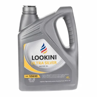 روغن موتور لوکینی Ultra Silver 10W-40 SN حجم ۴ لیتر (Lookini)