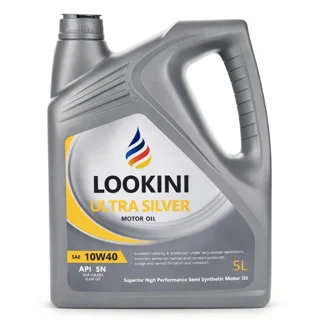 روغن موتور لوکینی Ultra Silver 10W-40 SN حجم ۵ لیتر (Lookini)