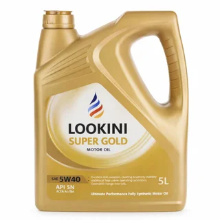روغن موتور لوکینی Super Gold 5W-40 SN حجم 5 لیتر (Lookini)