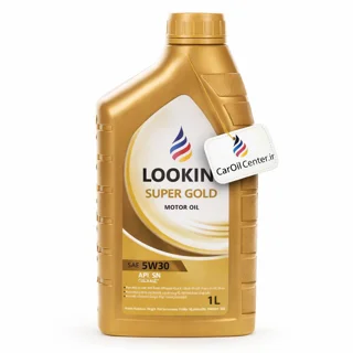 روغن موتور لوکینی Super Gold 5W-30 SN حجم ۱ لیتر (Lookini)